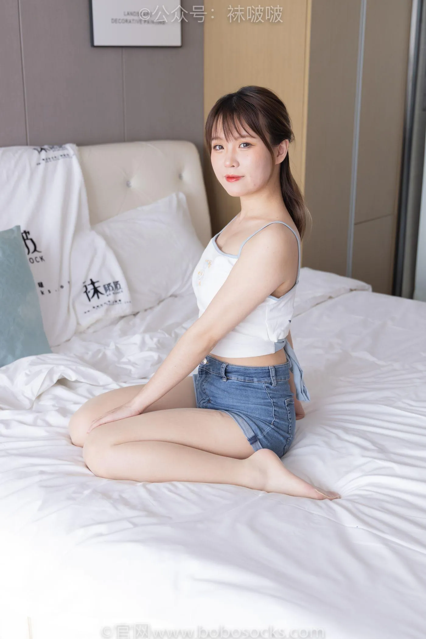 [BoBoSocks袜啵啵]NO.077 朵朵-凉鞋、肉丝 [139P]插图9
